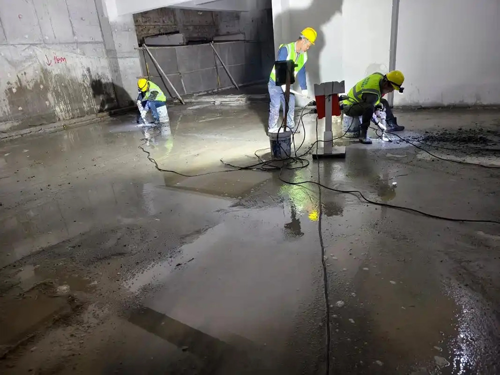 沧州海兴县地下室堵漏